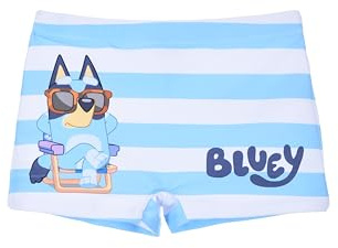 Bluey Bañador para Niño, Diseño Bingo Shorts de Baño Bañador Infantil, Talla 3 Años