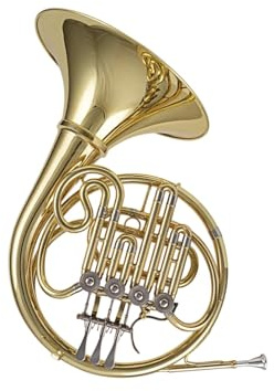Waldhorn Anfängerinstrument Waldhorn B Dur Vier Klappen Einreihig Lack Gold Spielinstrument Für Erwachsene Professionell