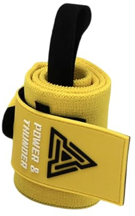 Greabuy Protector de muñeca deportivo para levantamiento de potencia con estabilidad reforzada y ajuste cómodo