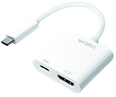 LOGILINK USB 3.1 Adaptador, Tipo-C ™ USB A Hdmi W/PD