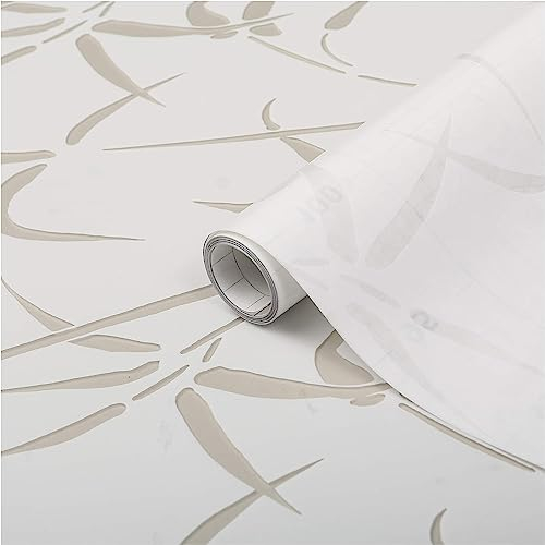 d-c-fix Pellicola vetri finestre privacy adesivo statico Bamboo oscurante opaca anti-uv decorative impermeabile per cucina, casa, ufficio, bagno, doccia carta 45 x 150 cm