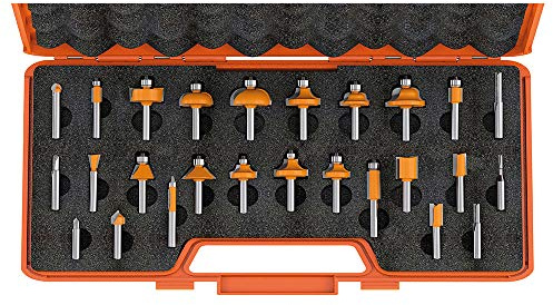 CMT coffret 25 fraises carbure queue 8 mm