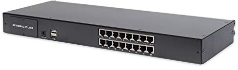 DIGITUS Cat.5 KVM module 16-Port für modularisierte KVM-Konsole KVM-Umschalter