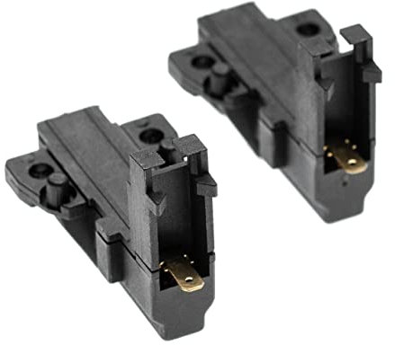 vhbw 2x escobilla con base Compatible con Bauknecht WA6369WD, WA5911WSEU, WA591WS, WA590WS10A, WA5911WS, WA590WS, WA5901WS lavadora