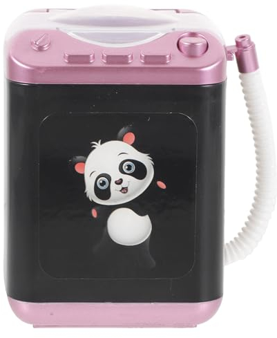 minkissy Mini nettoyeur électrique pour pinceaux de maquillage - Nettoyeur de batterie - Machine à laver électrique - Nettoyeur de pinceaux de maquillage - Mini machine à laver électrique
