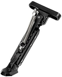 WOLWES Motorrad Fuß Seitenständer Für Ninebot Für Max G30 Für Zero 10X Scooter Verstellbarer Ständer Elektroroller Fußstütze Zubehör Für Kaabo Für Mantis 10 (Color : 1 UK)