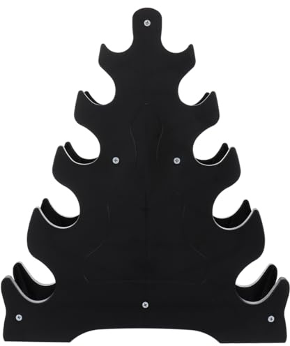 Ipetboom Hantelständer Kurzhantelhalter Hantel Rack Mit Dreieckiger Struktur Und Großem Stauraum Für Fitness Gewichte 17.7X15X3.7 Zoll
