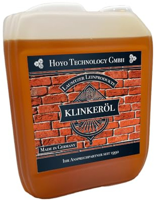 Klinkeröl 5 L - Natürliches Produkt ohne Lösungsmittel für alle Klinkerarten
