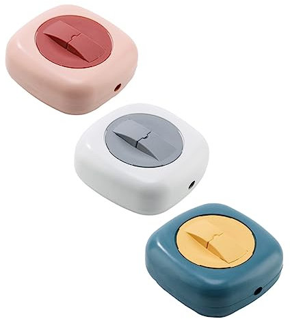 Angoily Organizador De Cables De Datos y Soporte Para Teléfono Portátil 3 Piezas Para Viaje, Caja Grande De Plástico Resistente Ajuste De Longitud, Colores, y