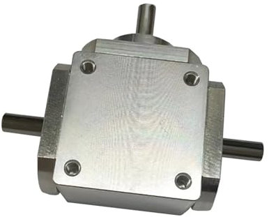 6MM Ausgangswelle rechtwinkliges Getriebe 1M 20T Kegelradgetriebe T-Typ Kreuz 90 Grad Kommutator Drehzahlverhältnis 1:1 Max 2000RPM Lenkgetriebevorrichtung Einfach(Type3)