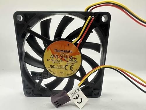 70MM Computer cooling fan，R127010DU DC12V 0.45AMP 7010 3-wire cooling fan