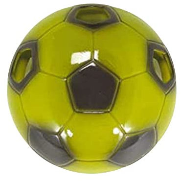 Licht-Erlebnisse Fußball EM Wandleuchte aus echter Keramik 1xE27 max. 60W grün schwarz, EM Kinderzimmer Wandlampe Spotleuchte Kinderleuchten Kinderlampe Kinder Fußballmotiv