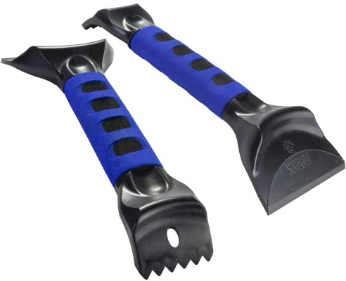 Subzero 2-16621 10” MAXX Ergonomic Ice Scraper, 2-Pack