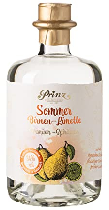 Prinz Sommer Birnen-Limette Schnaps 34% 0,5l