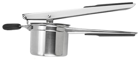 Soulnioi Potato Ricer,Potato Masher Stainless Steel Potato Ricer,Heavy Duty Food Press,Multifunctional Ricer for Mashed Potatoes,Jam,Vegetables and Fruits Kitchen Gadget