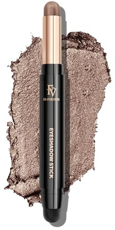 FV Lidschatten Stift, Langanhaltend und Hochpigmentierter Creme Glitzer Lidschatten, Knitterfrei, Wasserfester Eyeshadow Stick mit Shimmer Finish, Golden Shimmer