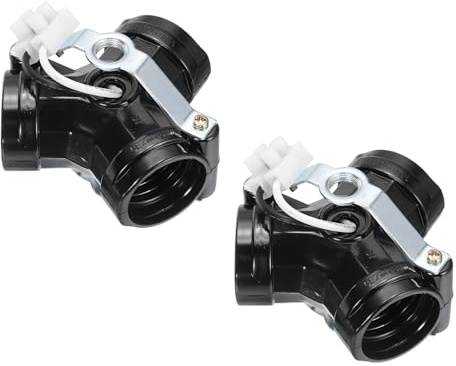 PATIKIL E26/E27 Medium Base 3 Light Cluster Socket, 2 Pcs Lamp Base Holder Multi-Cluster Incandescent for E26/E27 Lamp Holder Bulb,Black