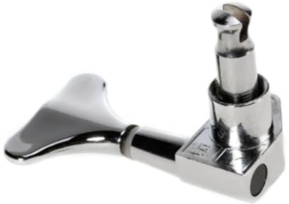 BESTonZON 4stücke Lr Bass-stimmwirbel Mechaniken Stimmgeräte Aus Zinklegierung Silberfarben Ersatz Für Bass-mechaniken