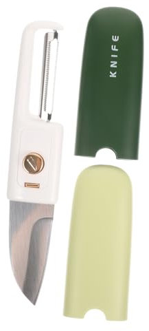 Cabilock 1piezas Pelador Multifuncional De Inoxidable Para Herramienta De Cocina Ergonométrica Para y Restaurantes