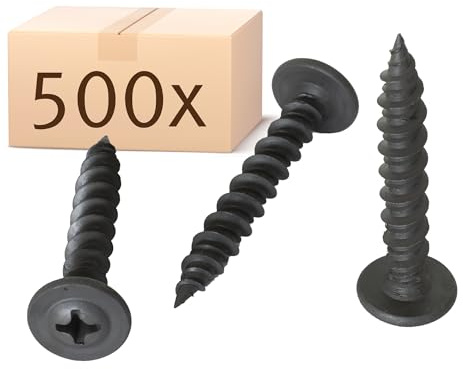 PROTEKTOR Schnellbauschraube inkl. Bit 6228-500x FN 4,2 x 35 mm Effiziente Montage für Trockenbausysteme