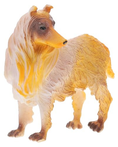 Milisten Miniatur Hundefiguren für Kinder Realistische Schäferhund Modelle Detaillierte Tierfiguren aus Kunststoff Tierspielzeug für Sammler und Hundeliebhaber