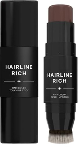 Barra para cubrir la rayita, barra para cubrir la raíz Color de cabello | Barras impermeables para cobertura del cabello, pluma para cubrir raíces para hombres, mujeres,