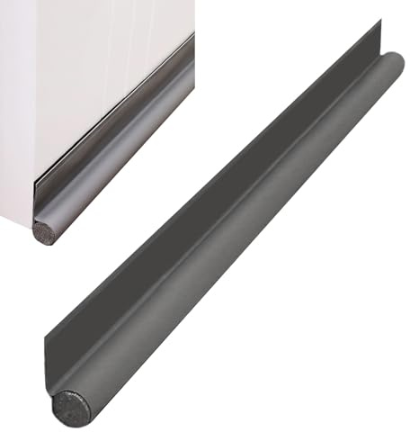Zugluftstopper für Türen, Türluftstopper, verstellbar 96cm, passend für Innen- und Außentüren, blockiert kalte Luft und Lärm, staubdicht und abnehmbar