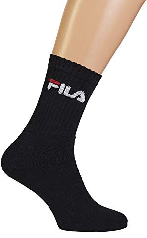 Fila F9505, Calze Unisex, Black, 43/46