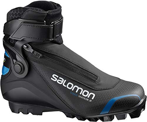 Salomon Jungen Botas NORDICO S/Race SKIATHLON Pilot JR Ski-Stiefel, Black, 37 1/3 EU