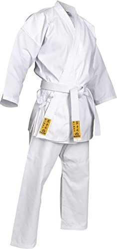 Hayashi Karate-Gi KINSA | Karateuniform für Anfänger | Einsteiger-Set mit Gürtel