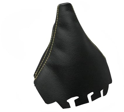 Cargaiter - Funda Palanca de Cambios Accesorio Compatible Especifico para Vehiculo Ibiza 2002-2009 (Costuras en Beige)