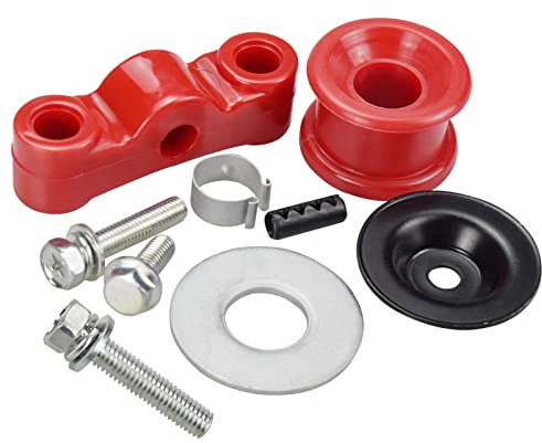 Boccola di sospensione rossa per leva del cambio, con perno a C, per Acura Integra Honda Civic CRX All B-Series Dohc B16 B18