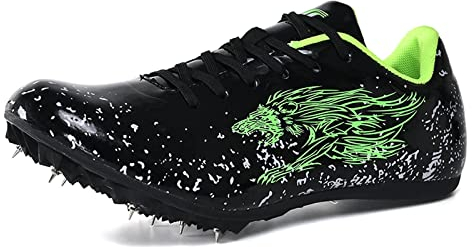 BLBK Spikes Leichtathletik Kinder 8 Nägel Unisex-Leichtathletikschuhe, Jugend Sportschuhe Sprint Herren Damen 36-45