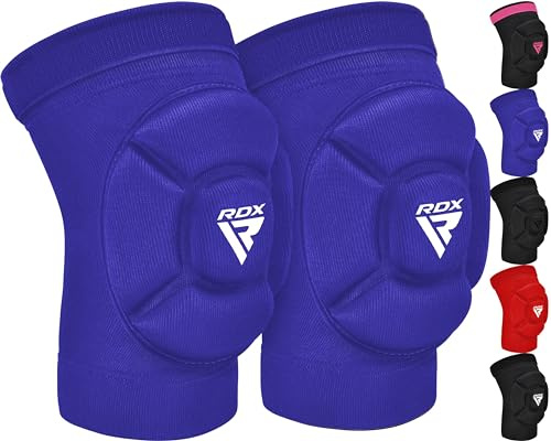 RDX Ginocchiere per MMA, Kick Boxing e Muay Thai Training, supporto imbottito in schiuma per grappling, arti marziali, abbigliamento protettivo per gabbia, BJJ, Karate, pallavolo