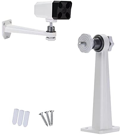 PCAORLEORS Sicherheitskamera Metall Wand-/Deckenhalterung, Innen-/Außenhalterung Kompatibel mit Arlo, Arlo Pro 2 3, Arlo Ultra CCTV Kamera und kompatible Kamera mit 1/4 Schraubenkopf (1)