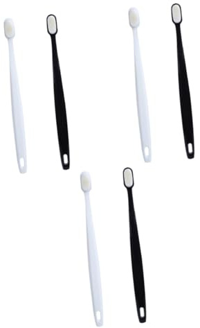 FRCOLOR 6stücke Erwachsene Zahnbürste Mit Superfeinen Borsten Für Sanfte Zahn Und Zahnfleischpflege Ergonomisches Design Für Komfortablen Halt Für Schwangere