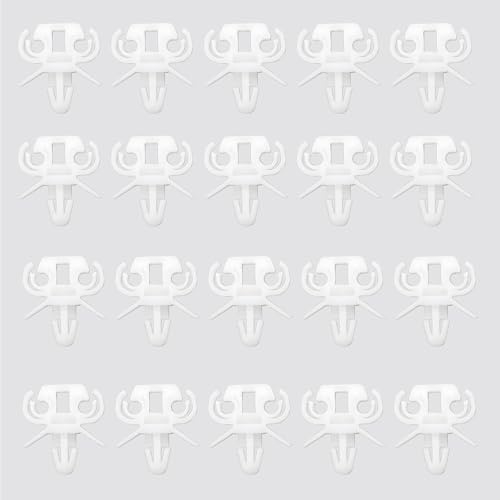 Bremsleitung Halterclips für VW Bus T2 T3 T4,4.4mm Bremsleitungshalter Clip | Kunststoff Bremsrohr Befestigungsclip,Auto Bremsschlauch Halter,Brake Line Halteklammern,für V-W Bus T2 T3 T4,15 Stück