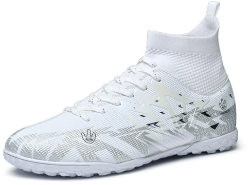Scarpe da Calcio da Uomo con Punte Alte per Allenamento all'aperto Scarpe Sportive Traspiranti per Giovani Scarpe da Calcio
