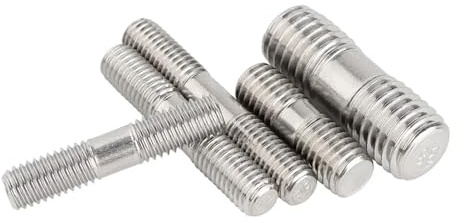 Varilla roscada de doble extremo M3 M4 M5 - Pernos sin cabeza de acero inoxidable 304 for carpintería y aplicaciones industriales(M3x100mm 5pcs)