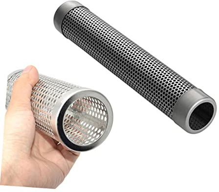 EPIGEIST 12-inch Stainless Steel Bbq Round Tube Smoker Pellet Tube Smoke Generator for Outdoor Grill Smoking Extra Smoke Flavor