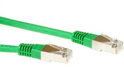 ACT CAT6 S/FTP LSZH Green 15.00M