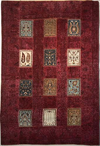 La Bottega del Tappeto-SK1072 -Patchwork Cm.197 x 139 - Tappeti Persiani ed Orientali