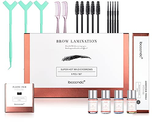 Kybbe Kit Lifting des Sourcils 3D - Rehausseur Naturel et Plein - Durée 8 Semaines