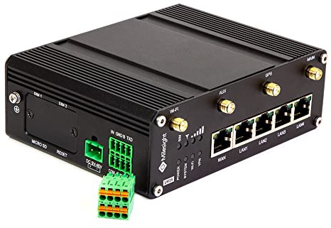 Milesight 4G Industrial Router UR35 Pro WiFi4 GPS PoE UR35-L04EU-G-P-W