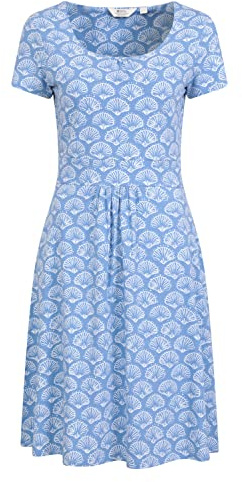 Mountain Warehouse Orchid Patterned Women UPF40+ Dress | Ladies Lightweight Beach Dress with Sun Protection, Durable Day Dress with 2 Pockets, For Spring, Summer, Holiday & Travel