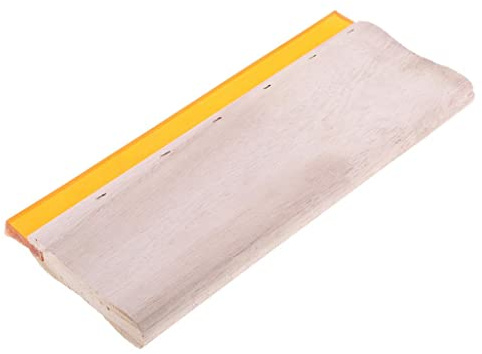 misppro Various Wood Handle Scrapers with Screen Printing Squeegee, 15cm-38cm - 25cm 65¡ã