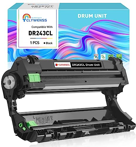Clywenss DR-243CL DR243CL DR243 Trommeleinheit Ersatz für Brother DCP-L3510CDW DCP-L3550CDW HL-L3210CW HL-L3230CDW MFC-L3710CW MFC-L3750CDW MFC-L3770CDW Drucker