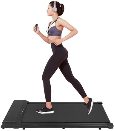 Under Desk Treadmill Walking Pad, kleines tragbares Laufband für Büro & Zuhause, kleines kompaktes Laufband für zu Hause, im Büro, im Garten, im Fitnessstudio