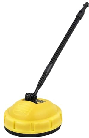 Kärcher Flächenreiniger Für K-Serie K2 K3 K4 K5 K6 K7, Flächenreiniger Terrassenreiniger Hochdruckreiniger Zubehör, Spritzwasserschutz Bodenreiniger, Flexible Rotationsbürste Pflasterreiniger