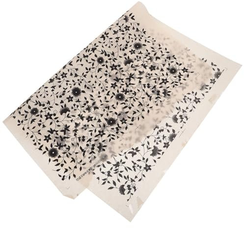NUOBESTY Unterglasur Transferpapier Für Keramik Traditionelle Jingdezhen Porzellanblumen Vogelmuster Hitzebeständige Keramikdekal Perfektes Bastelpapier Für Töpfern Und Dekoration